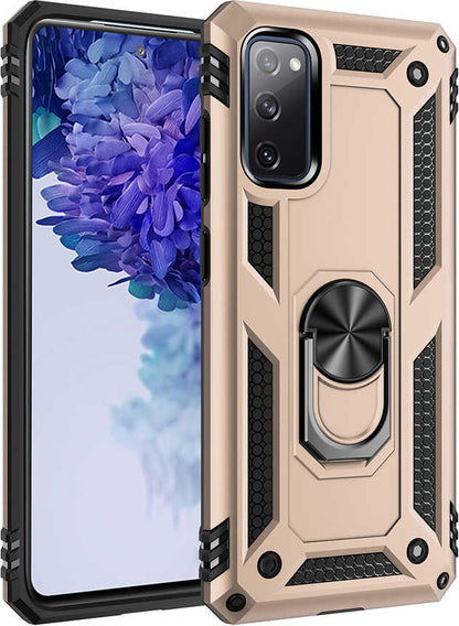 Galaxy S20 Fe Kılıf Mnc Vega Kapak-Gold