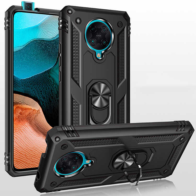Xiaomi Poco F2 Pro Kılıf Mnc Vega Kapak-Rose Gold