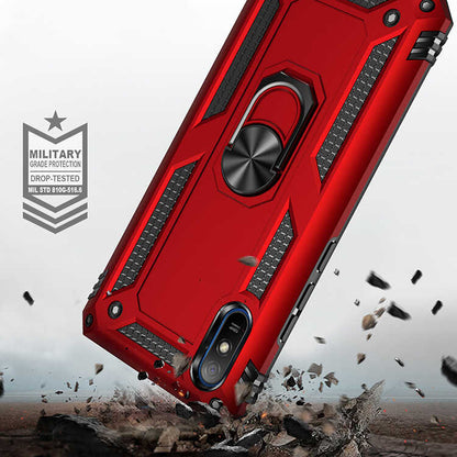 Xiaomi Redmi 9A Kılıf Mnc Vega Kapak-Siyah