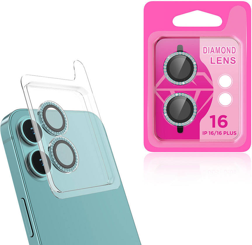 Apple iPhone 16 Mnc Cl-06 Kamera Lens Koruyucu-Açık Yeşil