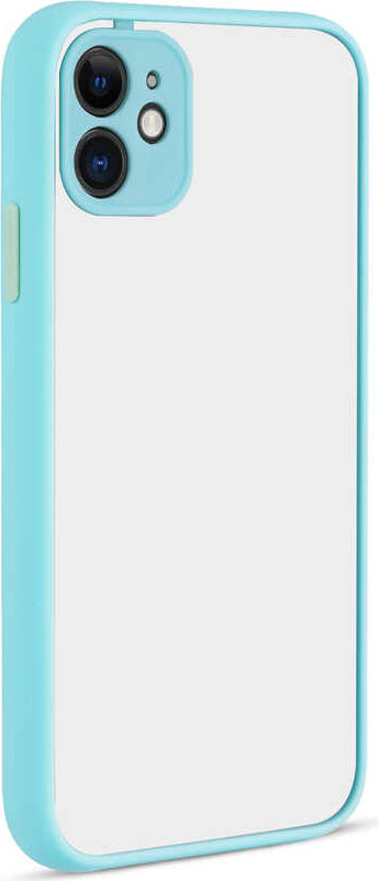 iPhone 12 Mini Kılıf Mnc Hux Kapak-Turkuaz