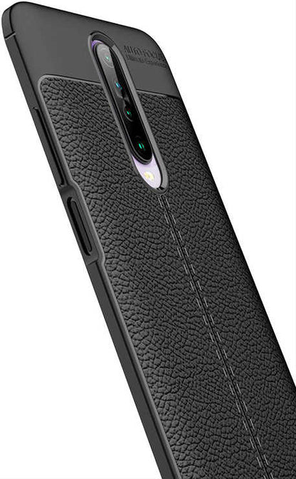 Xiaomi Poco X2 Kılıf Mnc Niss Silikon Kapak-Lacivert