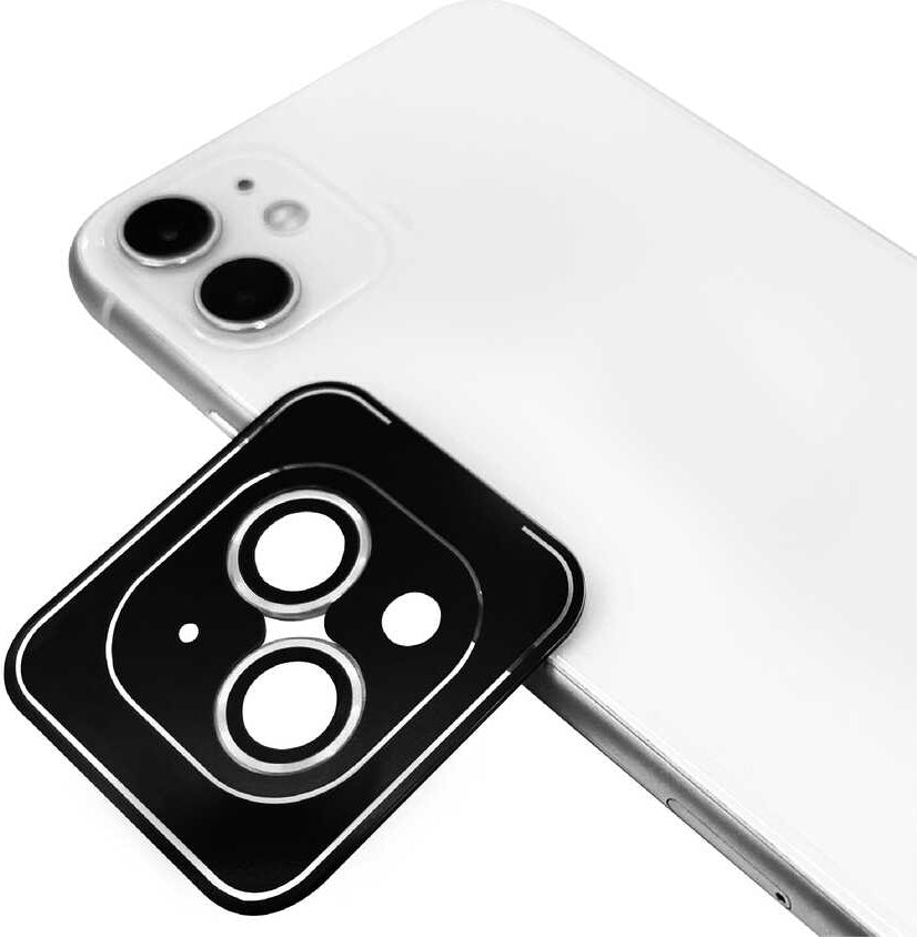 iPhone 14 Uyumlu Mnc Cl-09 Kamera Lens Koruyucu-Gümüş