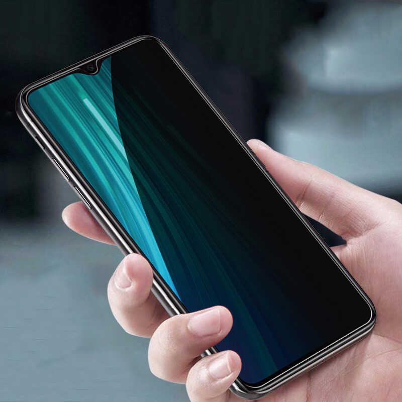 Realme C25 Uyumlu Davin 5d Privacy Cam Mnc Ekran Koruyucu