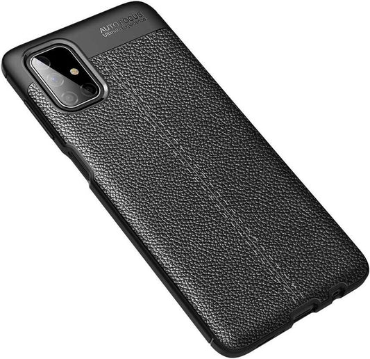 Galaxy M51 Kılıf Mnc Niss Silikon Kapak-Siyah