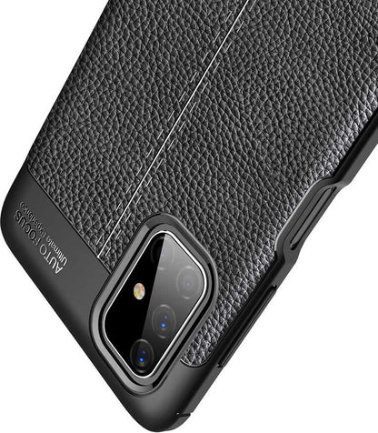 Galaxy M51 Kılıf Mnc Niss Silikon Kapak-Siyah