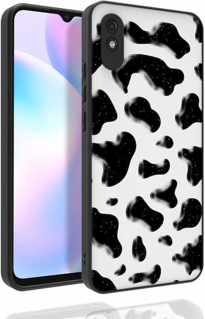 Xiaomi Redmi 9A Kılıf Desenli Kamera Korumalı Parlak Mnc Nora Kapak-No2