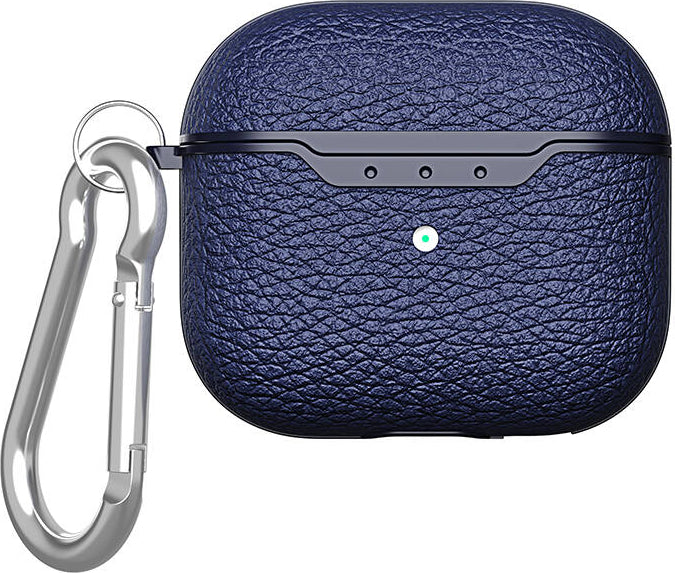 Airpods 4 Kılıf Uyumlu Mnc Airbag 03 Silikon-Lacivert