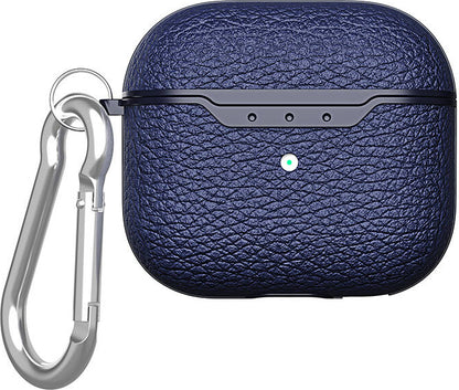 Airpods 4 Kılıf Uyumlu Mnc Airbag 03 Silikon-Lacivert