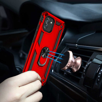 Galaxy A03 Kılıf Mnc Vega Kapak-Siyah