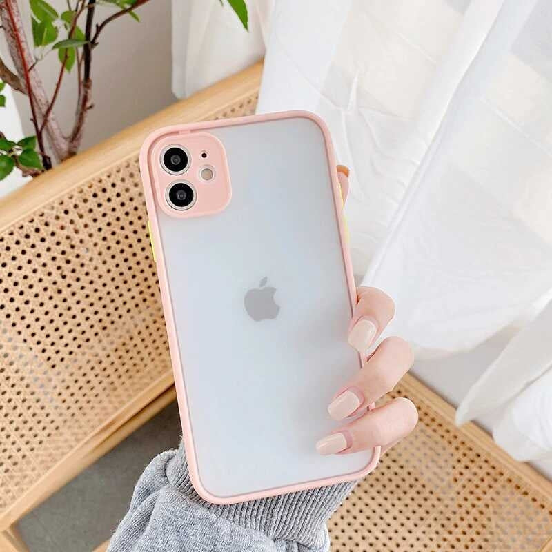 iPhone 12 Pro Kılıf Mnc Hux Kapak-Mor