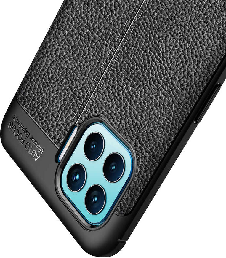 Oppo Reno 4 Lite Kılıf Mnc Niss Silikon Kapak-Lacivert