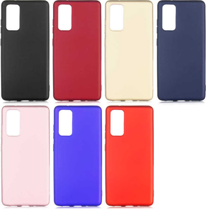 Galaxy S20 Fe Kılıf Mnc Premier Silikon Kapak-Rose Gold