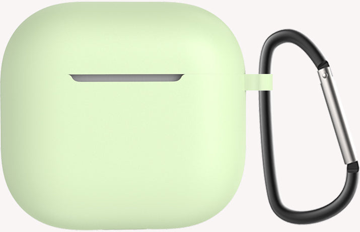 Airpods 4 Uyumlu Mnc Standart Silikon Kılıf-Açık Yeşil