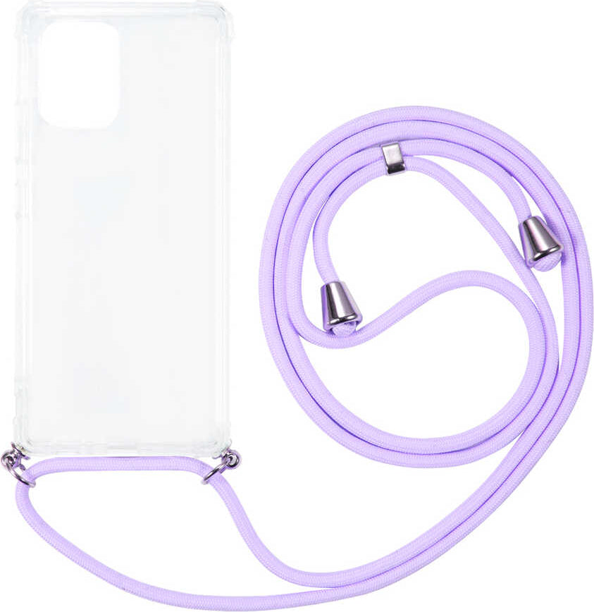 Galaxy A91 (S10 Lite) Kılıf Mnc X-Rop Kapak-Renksiz