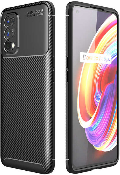 Realme 7 Pro Kılıf Mnc Negro Silikon Kapak-Siyah
