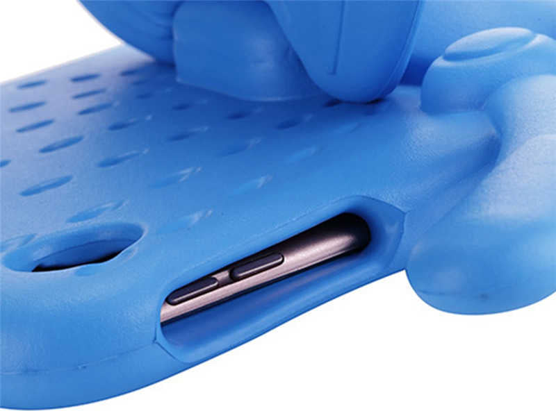 iPad 10.2 2021 (9.nesil)  Uyumlu Mnc Butterfly Standlı Tablet Kılıf-Pembe Koyu