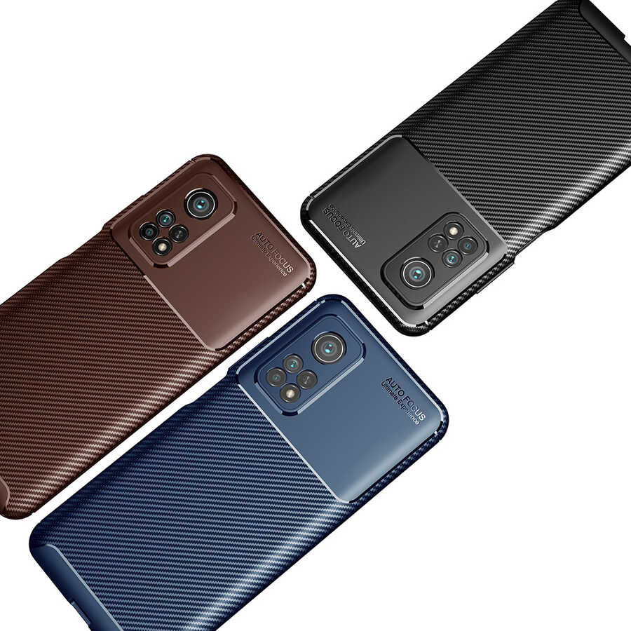 Xiaomi Mi 10T Pro 5g Kılıf Mnc Negro Silikon Kapak-Lacivert