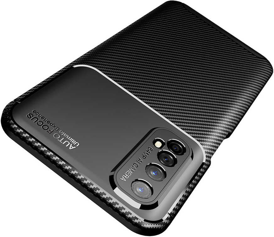 Realme 7 Kılıf Mnc Negro Silikon Kapak-Lacivert