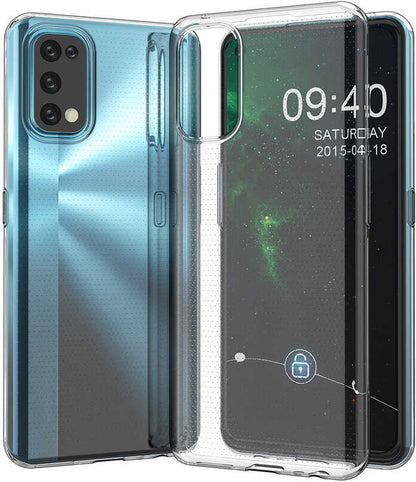 Realme 7 Pro Kılıf Mnc Süper Silikon Kapak-Renksiz