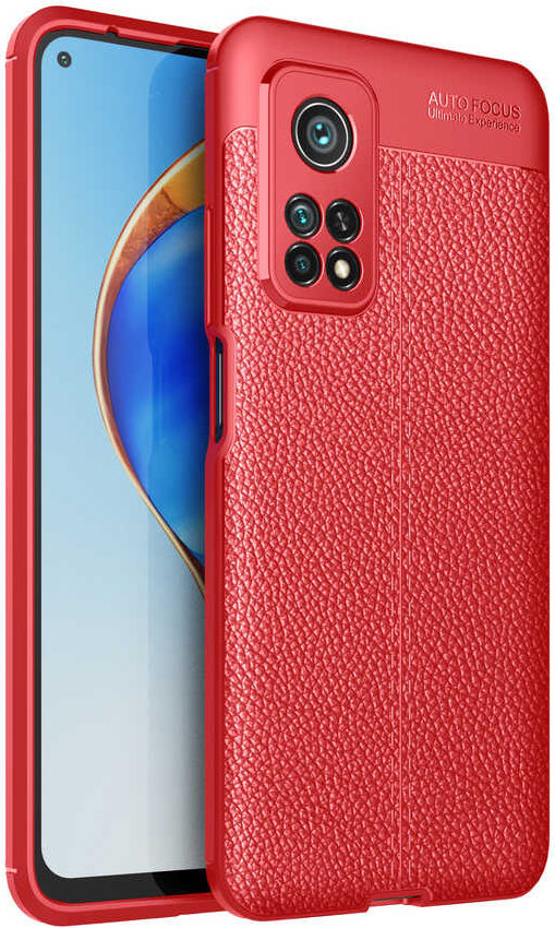 Xiaomi Mi 10T Pro 5g Kılıf Mnc Niss Silikon Kapak-Kırmızı