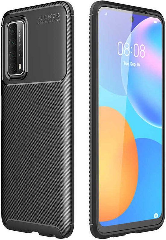Huawei P Smart 2021 Kılıf Mnc Negro Silikon Kapak-Siyah