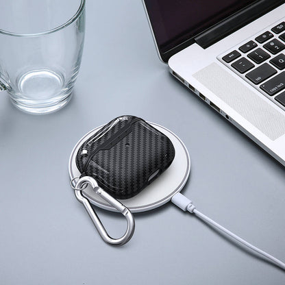 Airpods 4 Kılıf Uyumlu Mnc Airbag 05 Silikon-Siyah