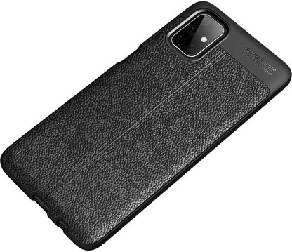 Galaxy M51 Kılıf Mnc Niss Silikon Kapak-Kırmızı