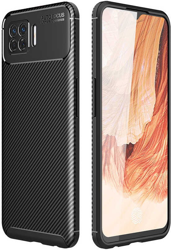 Oppo A73 Kılıf Mnc Negro Silikon Kapak-Siyah