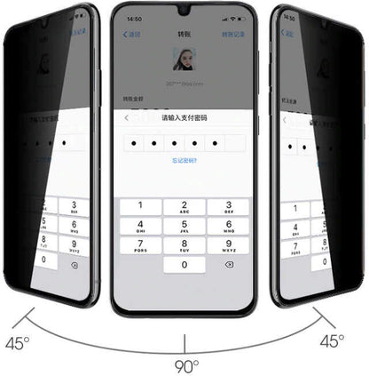 Realme C21 Uyumlu Davin 5d Privacy Cam Mnc Ekran Koruyucu