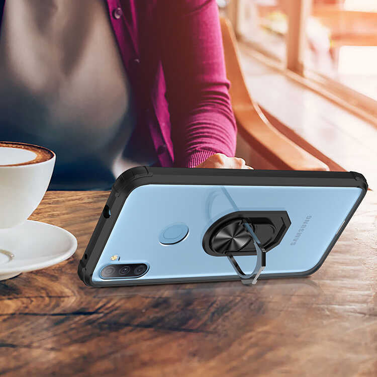 Galaxy M11 Kılıf Mnc Mola Kapak-Lacivert