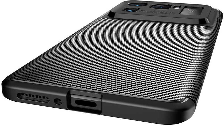 Xiaomi Mi 11 Ultra Kılıf Mnc Negro Silikon Kapak-Lacivert