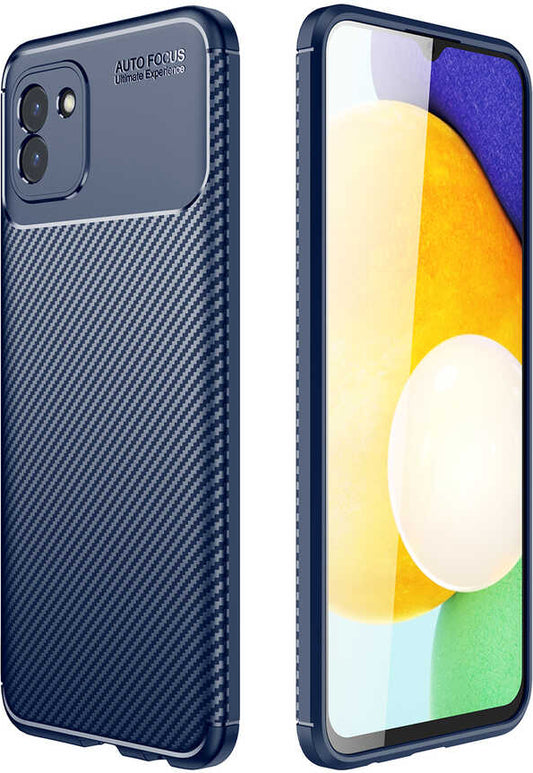 Galaxy A03 Kılıf Mnc Negro Silikon Kapak-Lacivert
