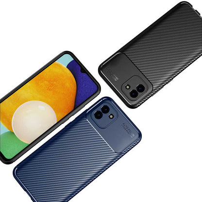 Galaxy A03 Kılıf Mnc Negro Silikon Kapak-Lacivert