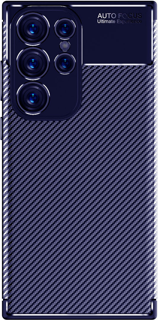 Galaxy S23 Ultra Kılıf Mnc Negro Silikon Kapak-Lacivert