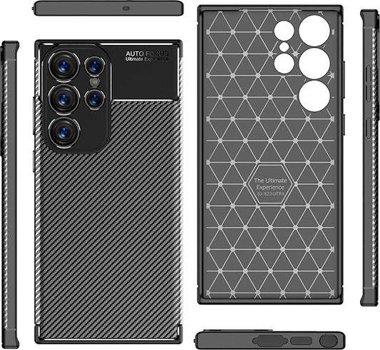 Galaxy S23 Ultra Kılıf Mnc Negro Silikon Kapak-Lacivert