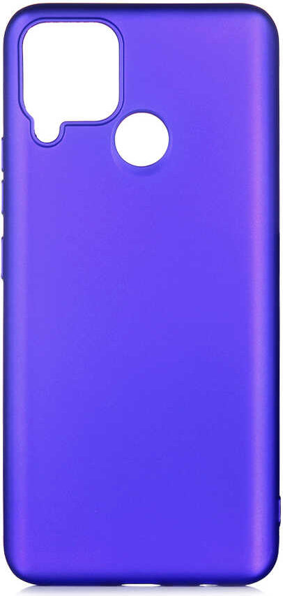 Realme C25 Kılıf Mnc Premier Silikon Kapak-Saks Mavi
