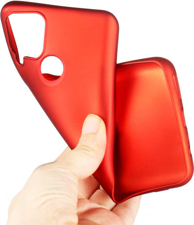 Realme C25 Kılıf Mnc Premier Silikon Kapak-Saks Mavi