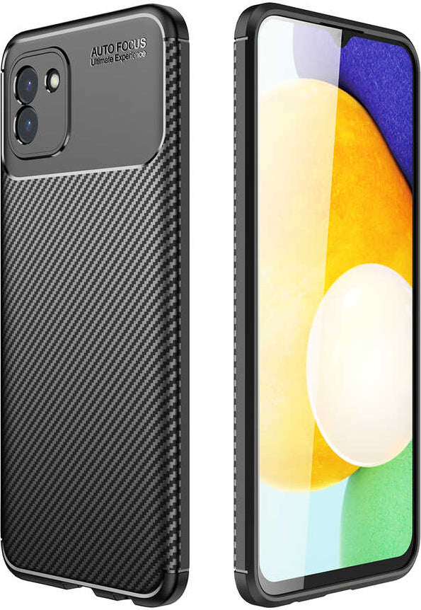 Galaxy A03 Kılıf Mnc Negro Silikon Kapak-Siyah