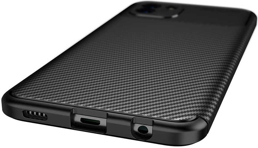 Galaxy A03 Kılıf Mnc Negro Silikon Kapak-Siyah
