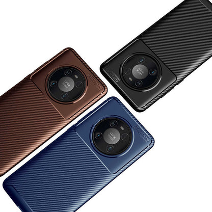 Huawei Mate 40 Pro Kılıf Mnc Negro Silikon Kapak-Lacivert