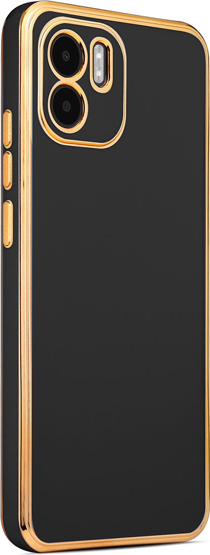 Xiaomi Redmi A1 Kılıf Mnc Bark Kapak-Siyah