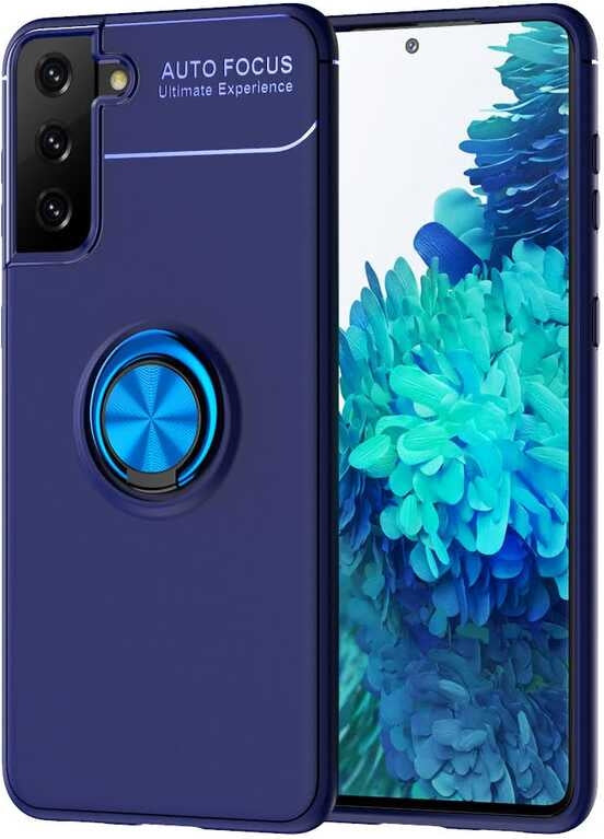 Galaxy S21 Kılıf Mnc Ravel Silikon Kapak-Mavi