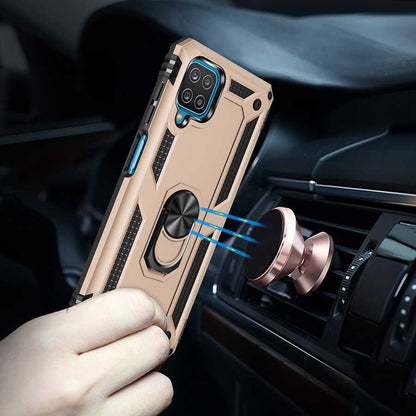 Galaxy M12 Kılıf Mnc Vega Kapak-Siyah