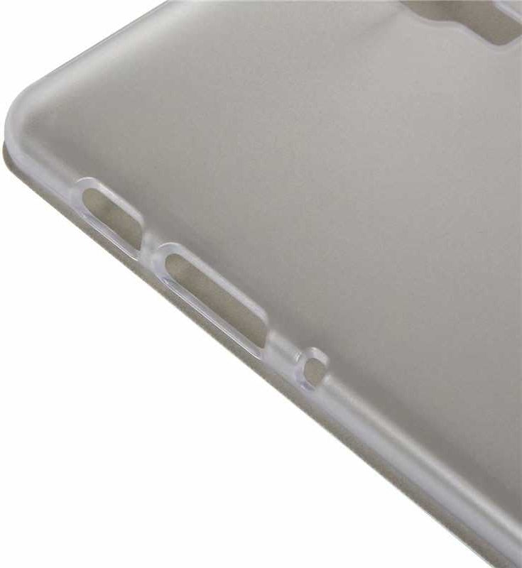 Galaxy Tab A T590  Uyumlu Mnc Smart Cover Standlı 1-1 Kılıf-Kırmızı