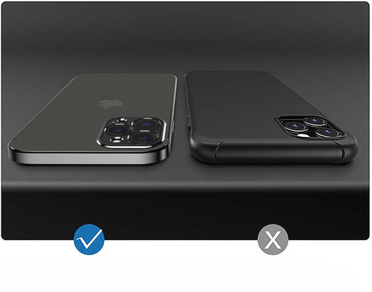 iPhone 12 Kılıf Mnc Mat Gbox Kapak-Mavi