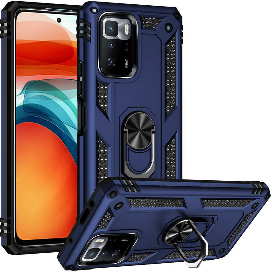 Xiaomi Poco X3 Gt Kılıf Mnc Vega Kapak-Mavi