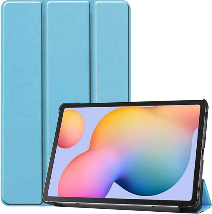 Galaxy Tab S7 T870  Uyumlu Mnc Smart Cover Standlı 1-1 Kılıf-Mavi