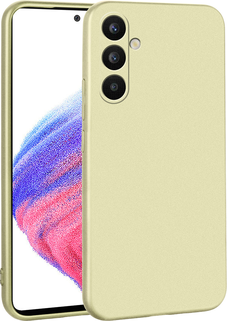Galaxy A34 Kılıf Mnc Premier Silikon Kapak-Gold