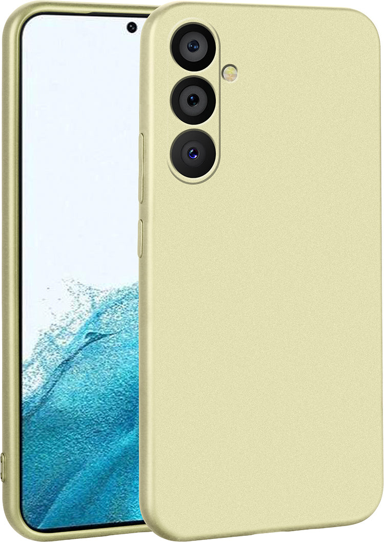 Galaxy A54 Kılıf Mnc Premier Silikon Kapak-Gold